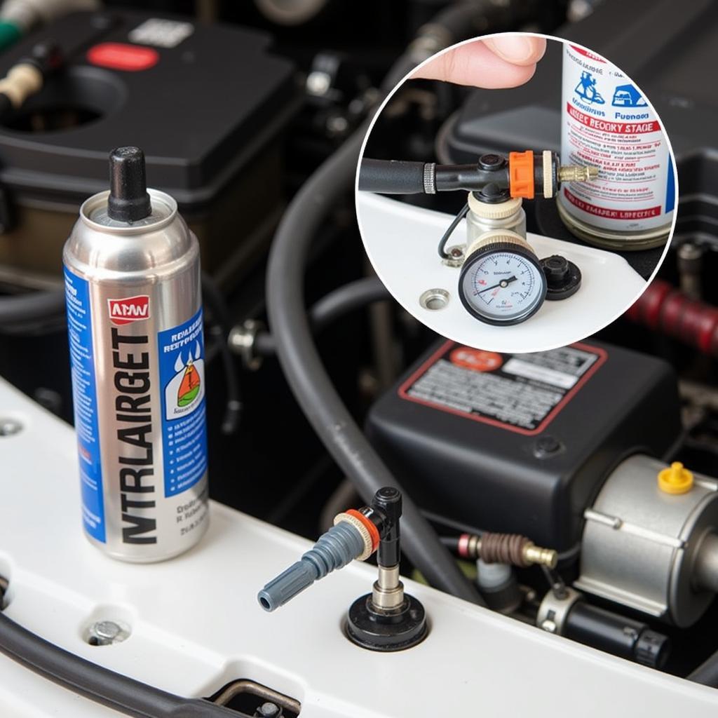 Recharging the AC System in a 1987 Lincoln Town Car