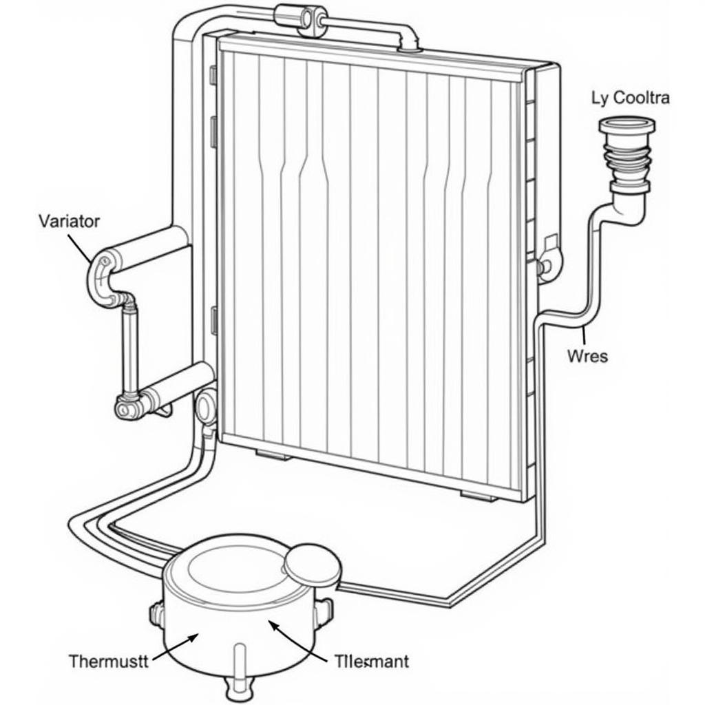 1997 Lincoln Town Car Cooling System Diagram