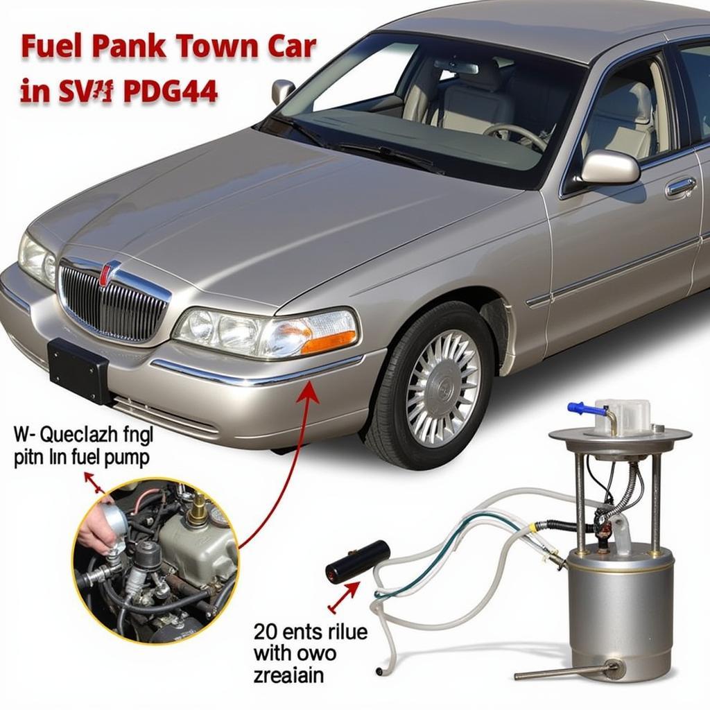 1998 Lincoln Town Car Fuel Pump Location