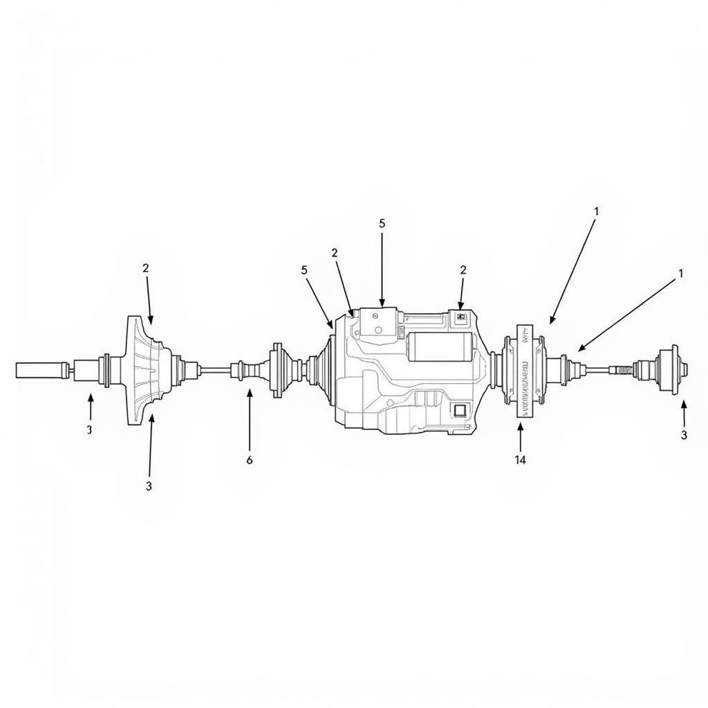 2004 Audi Quattro Drivetrain Components