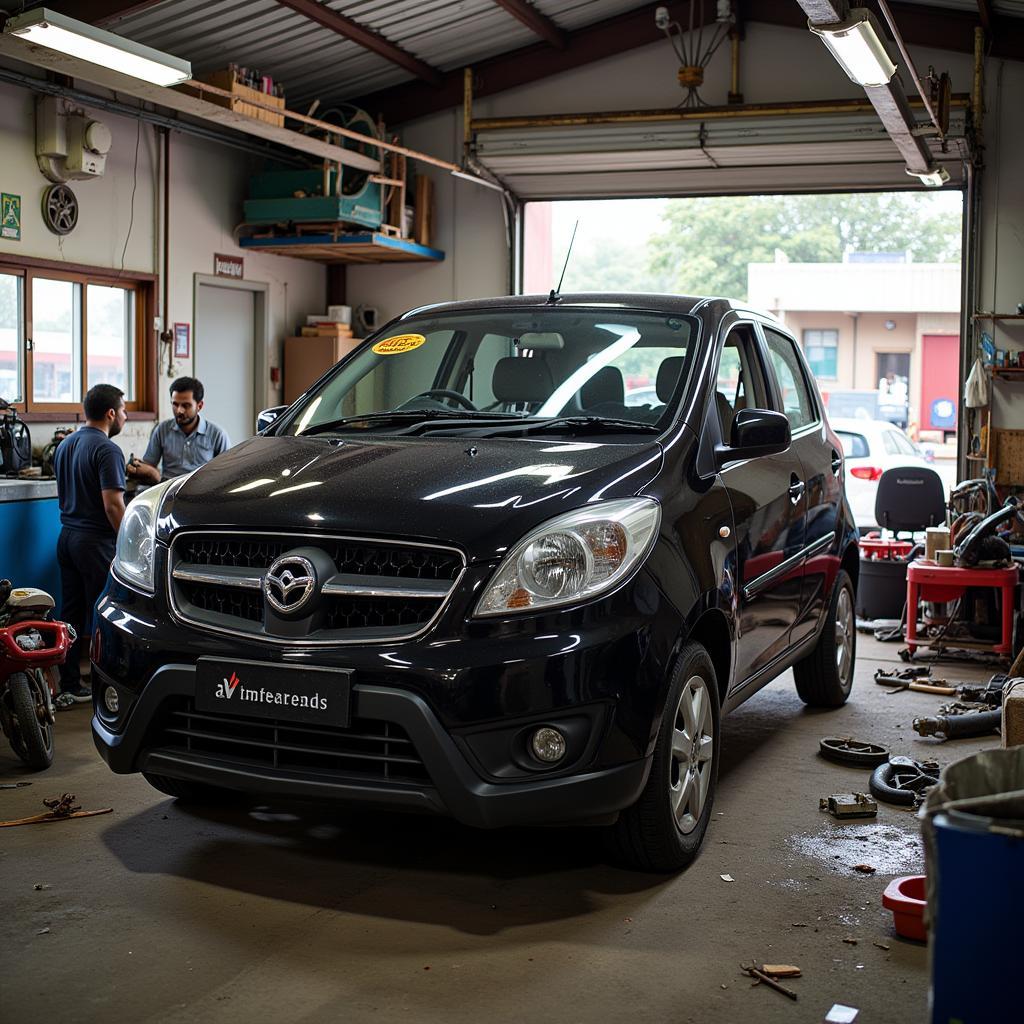 Servicing a 2015 Low Maintenance Car in India