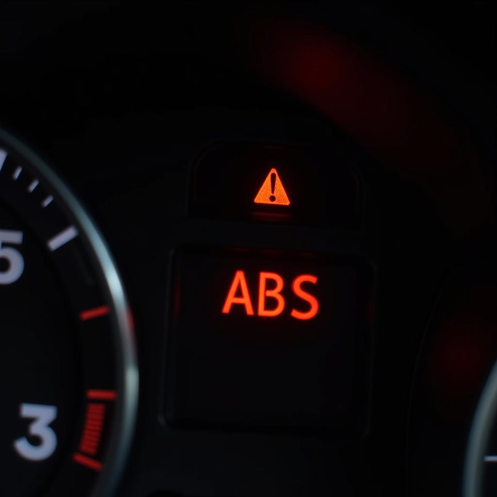 ABS Warning Light on Dashboard