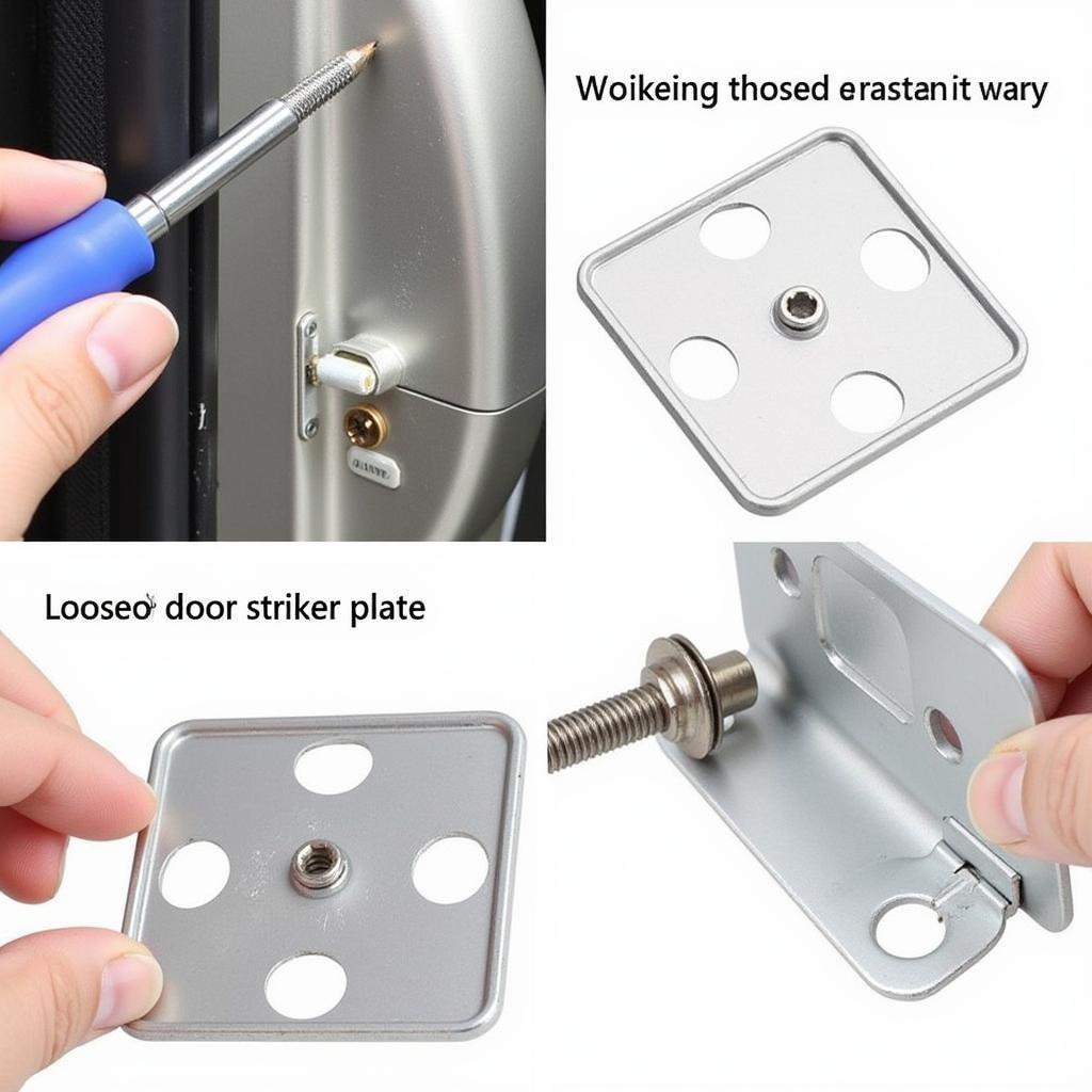 Adjusting the Striker Plate on a Car Door