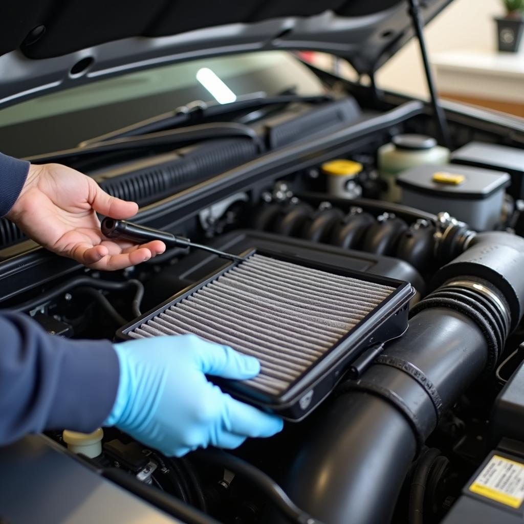 Air filter replacement in Jordan