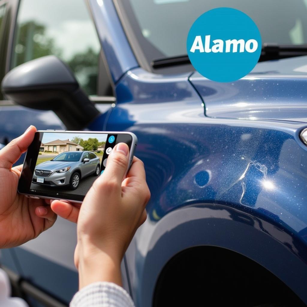 Alamo Car Rental Damage Inspection