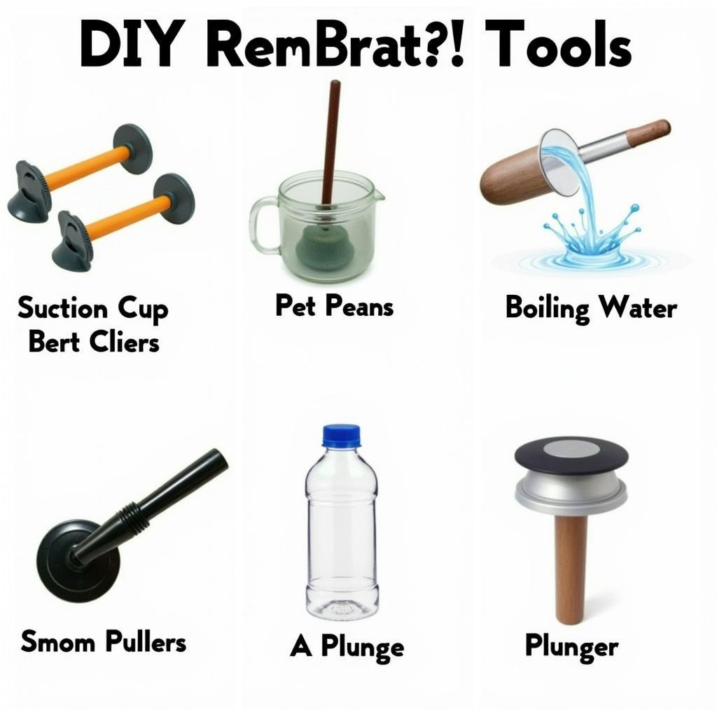 Alternative DIY Dent Removal Tools