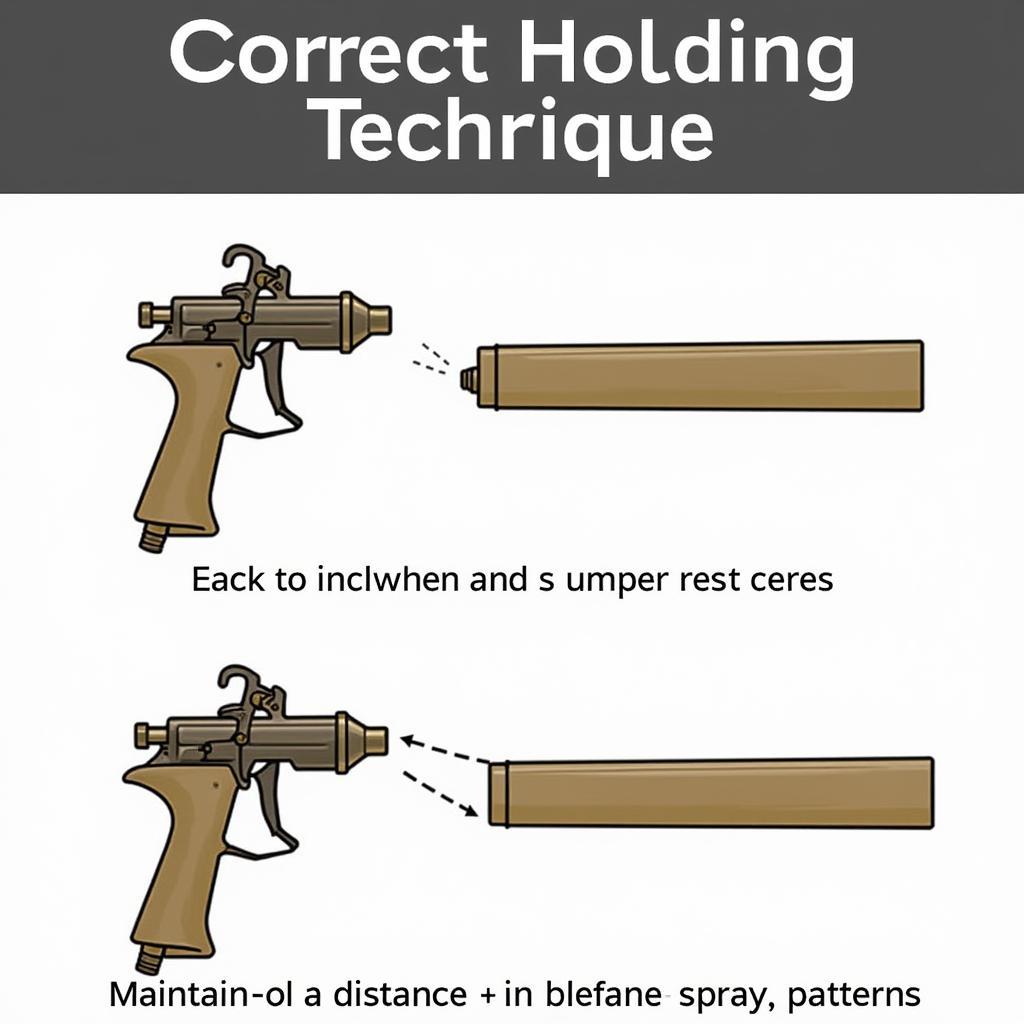 Correct Air Gun Technique for Applying Bumper Restorer