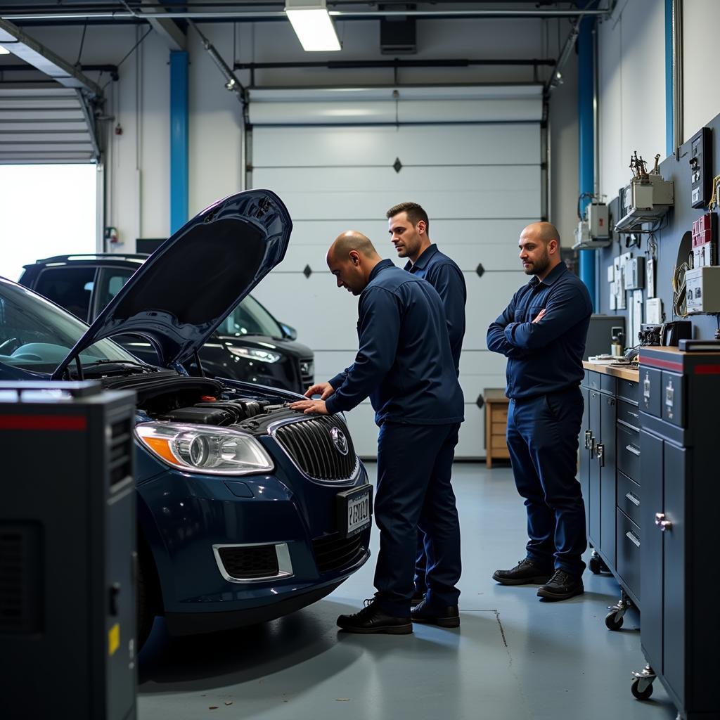 Auto Repair Shop AC Service