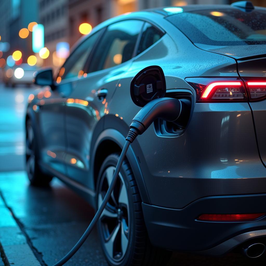 Autonomous Car Charging at Station