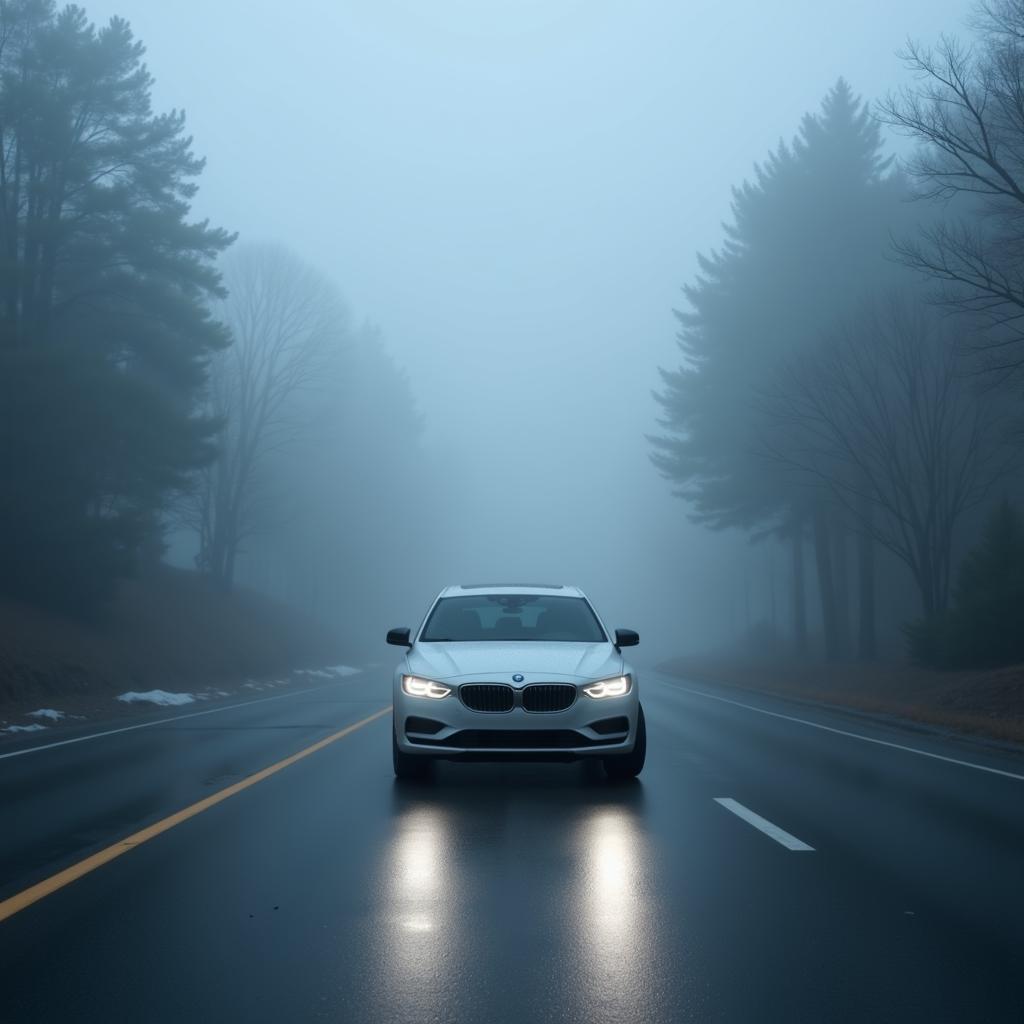 Autonomous Car Sensor Limitations in Foggy Conditions