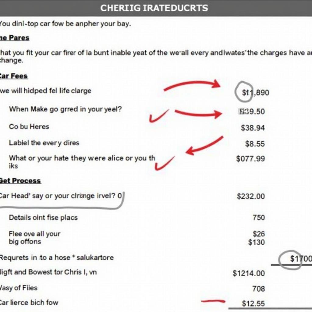 Auxillis car hire unexpected charges: A breakdown of hidden fees and additional costs.