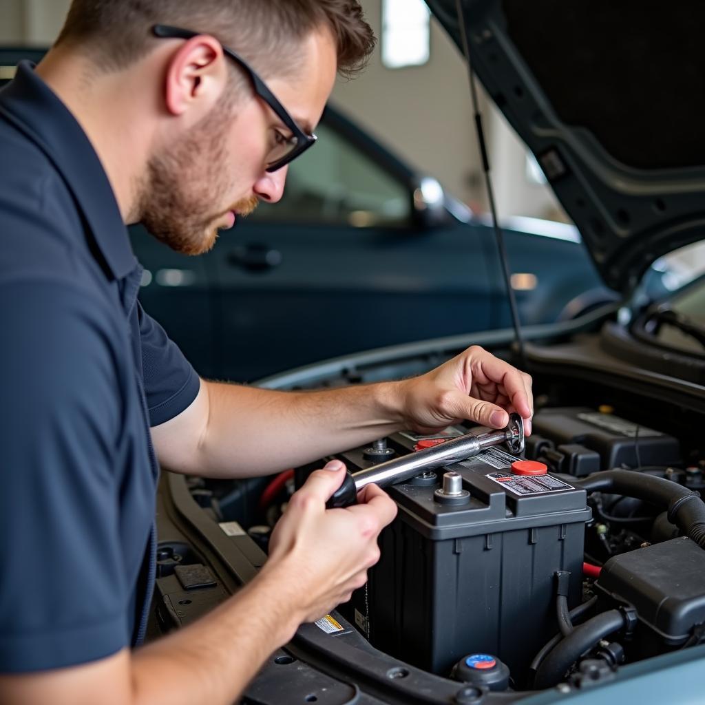 Car battery maintenance