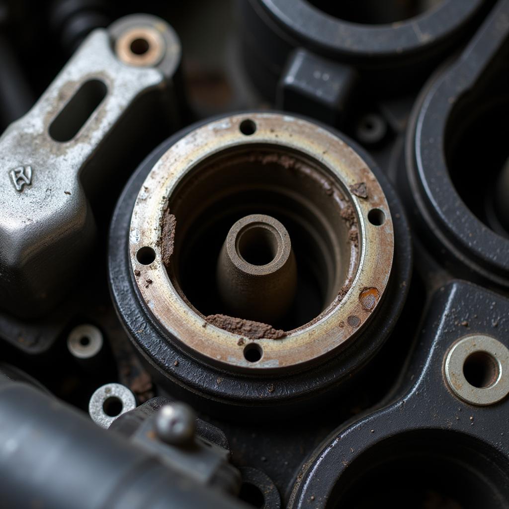 Bent Valve in Engine