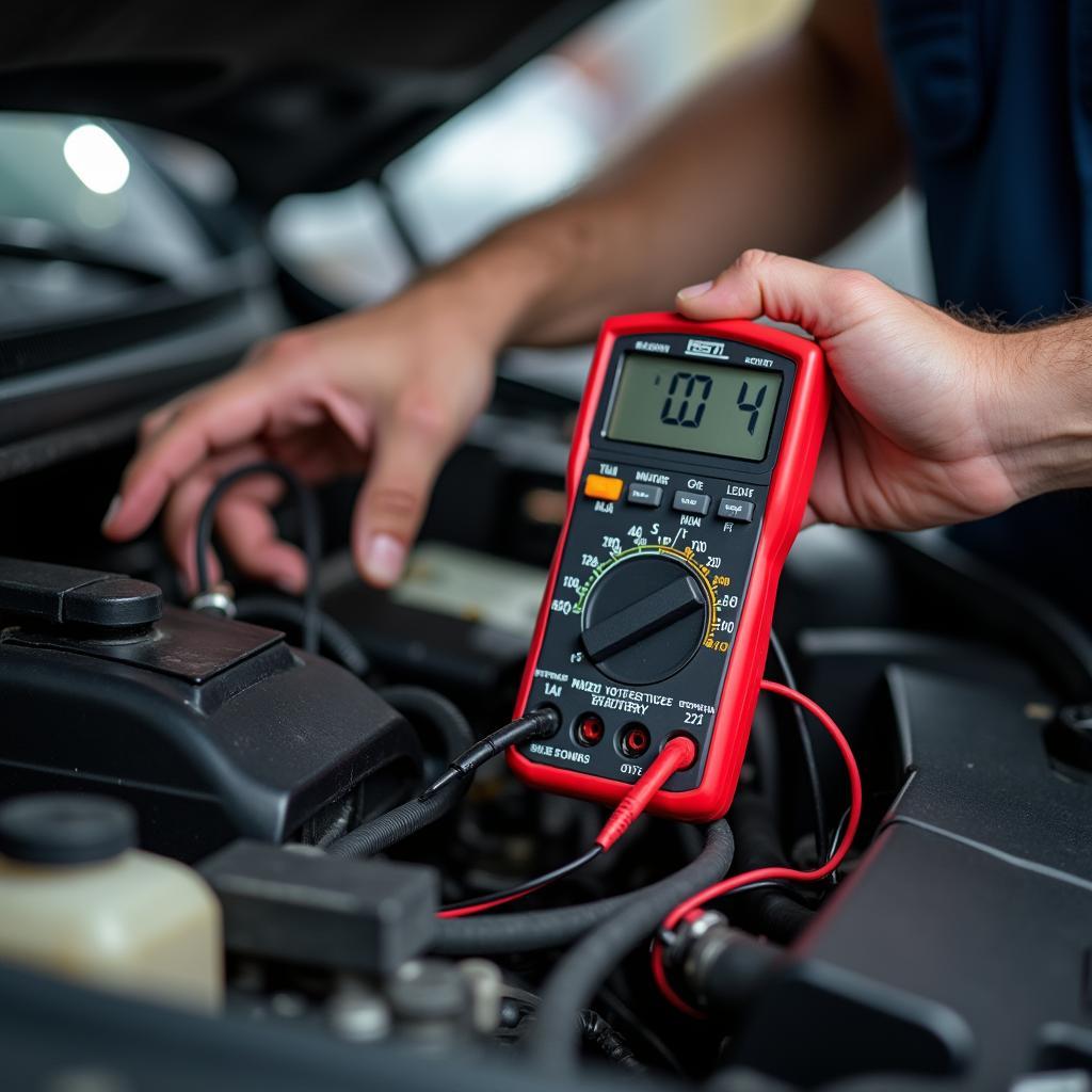 Checking your car's battery in Blacksburg