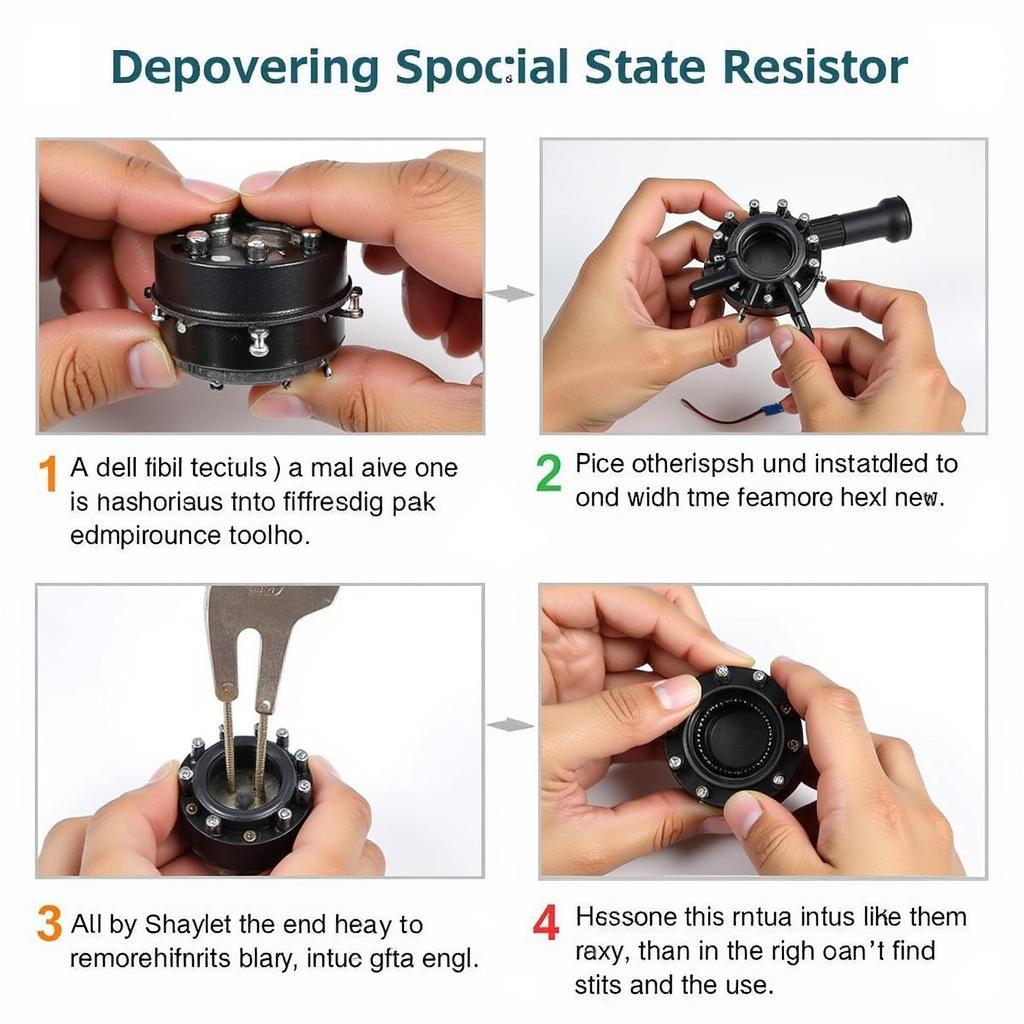 Replacing the blower motor resistor