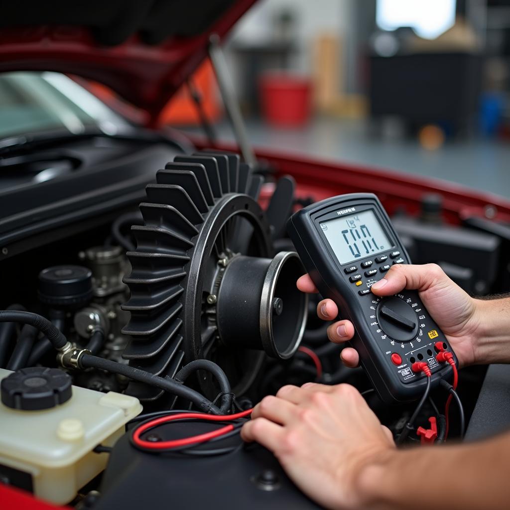 Testing the Blower Motor