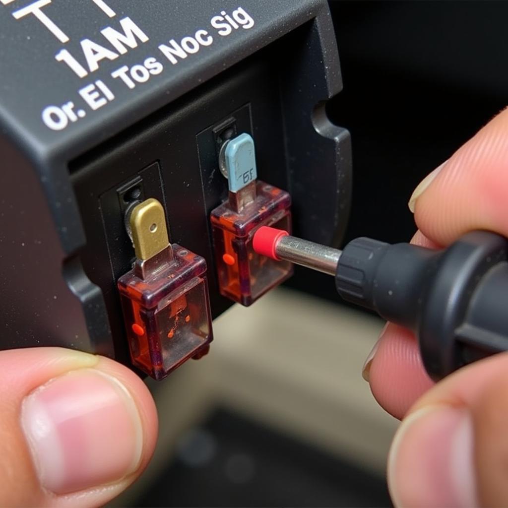 Blown Fuse Disabling Car Cruise Control