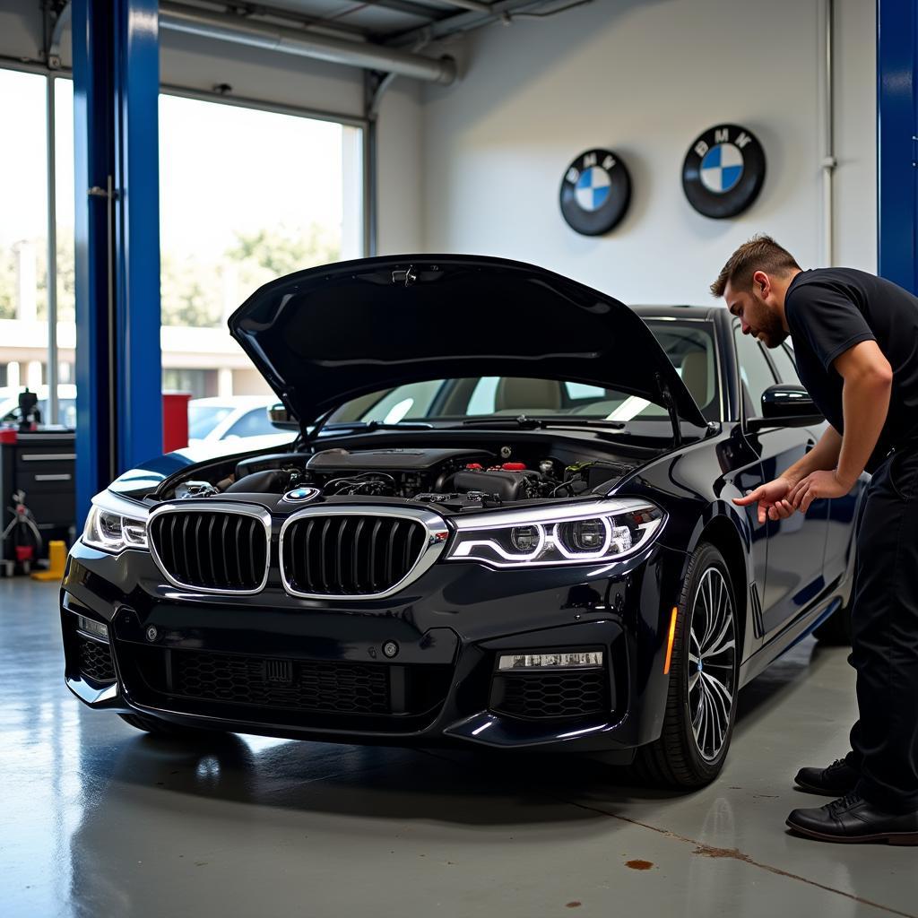 BMW Routine Maintenance in Torrance