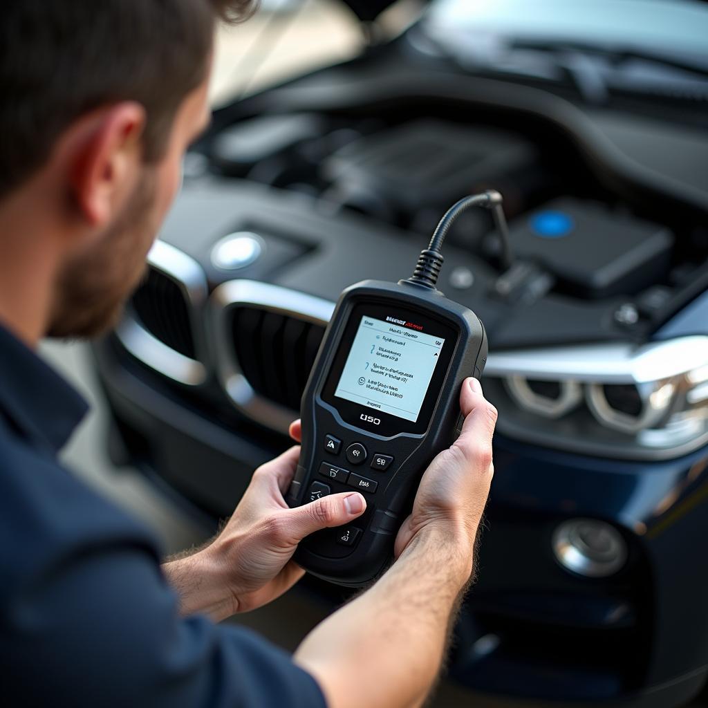 Diagnosing BMW X3 problems with a scan tool