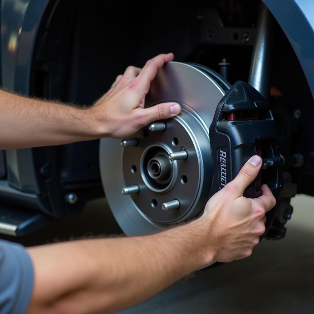 Brake Inspection at Houma Auto Shop