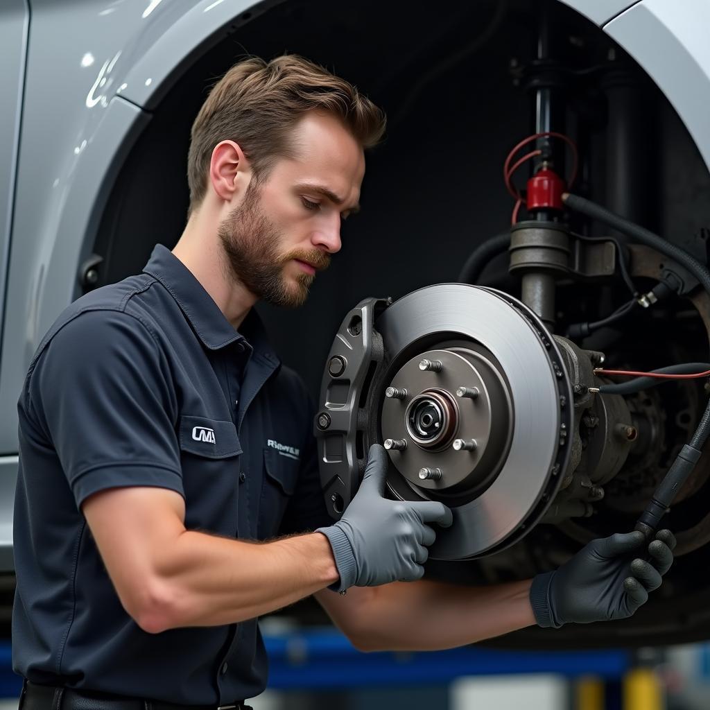 Brake inspection and repair