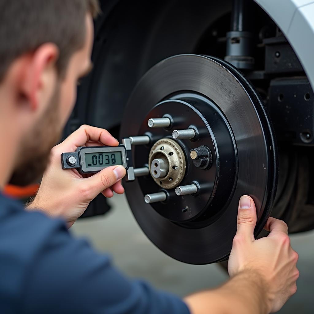 Brake Pad Inspection