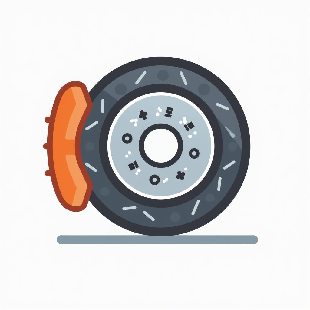 Brake pad replacement icon PNG 