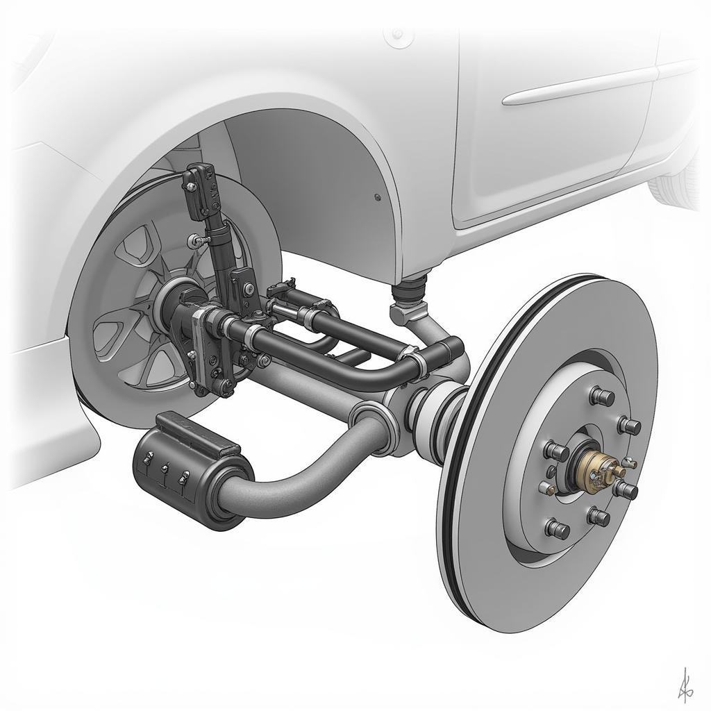 Car Brake System Components