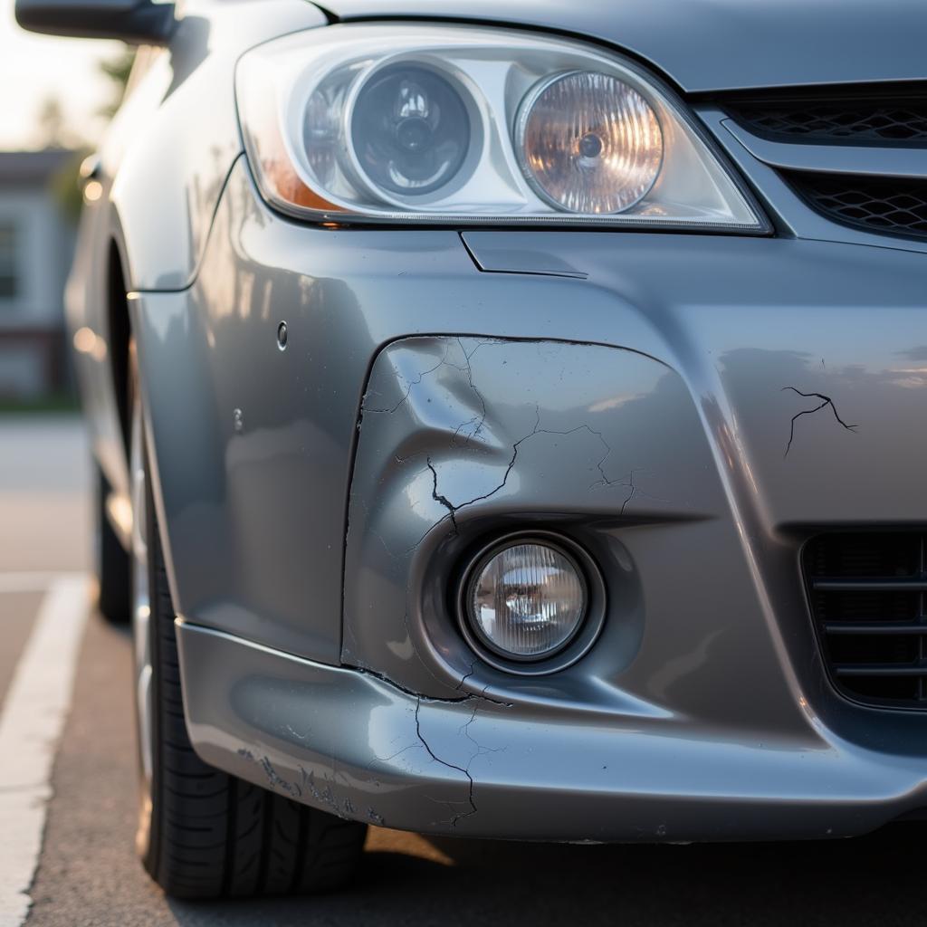 Assessing Bumper Damage for Repair