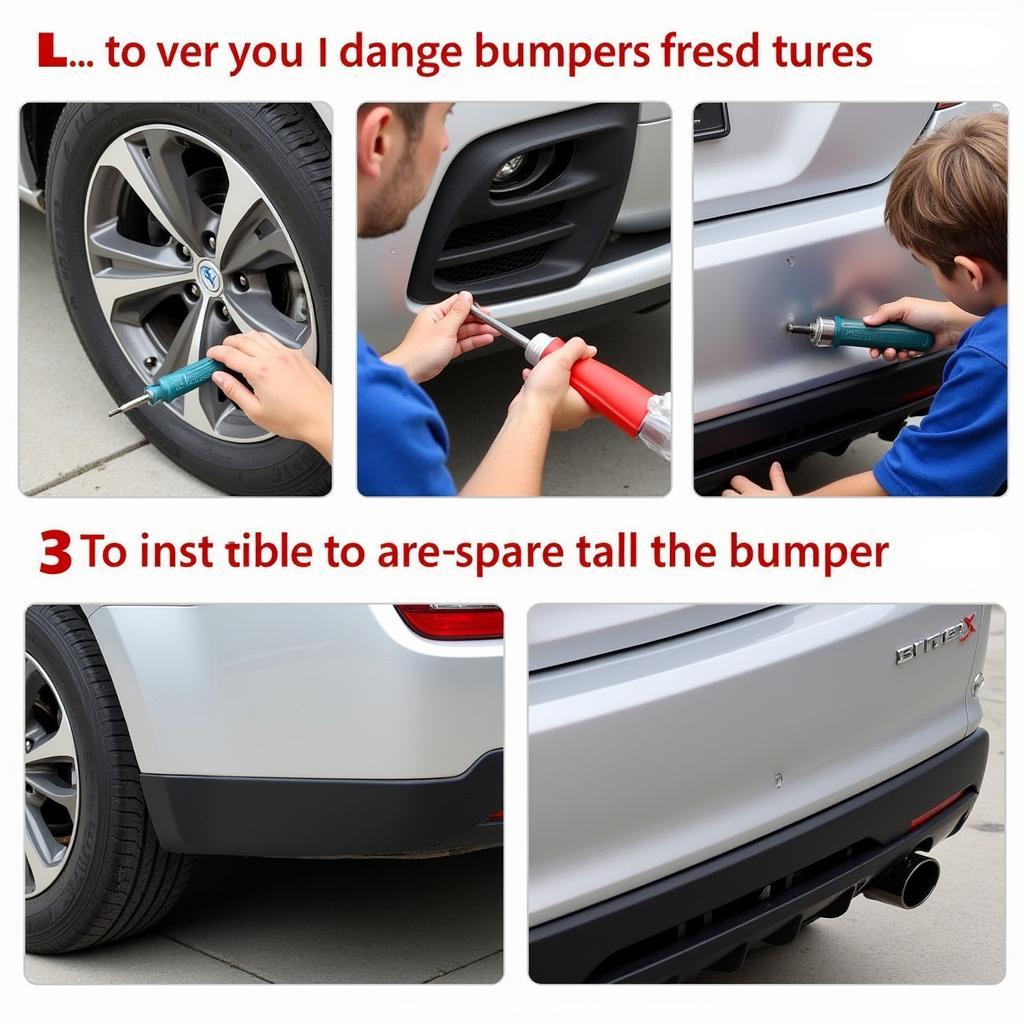 Replacing a Car Bumper