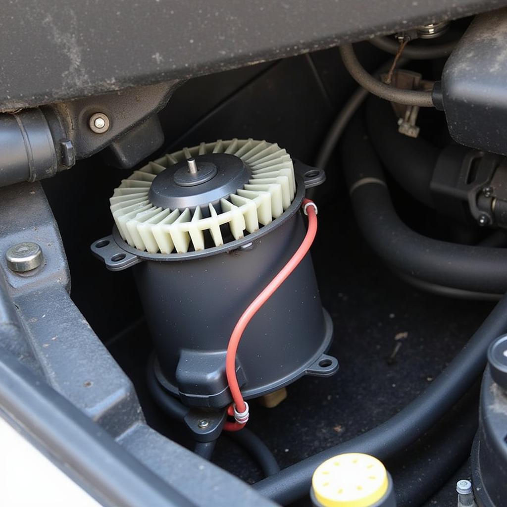 Car AC Blower Motor Location