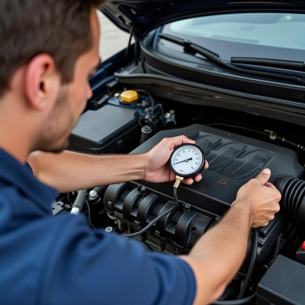 Car AC Blowing Hot Air Due to Low Refrigerant