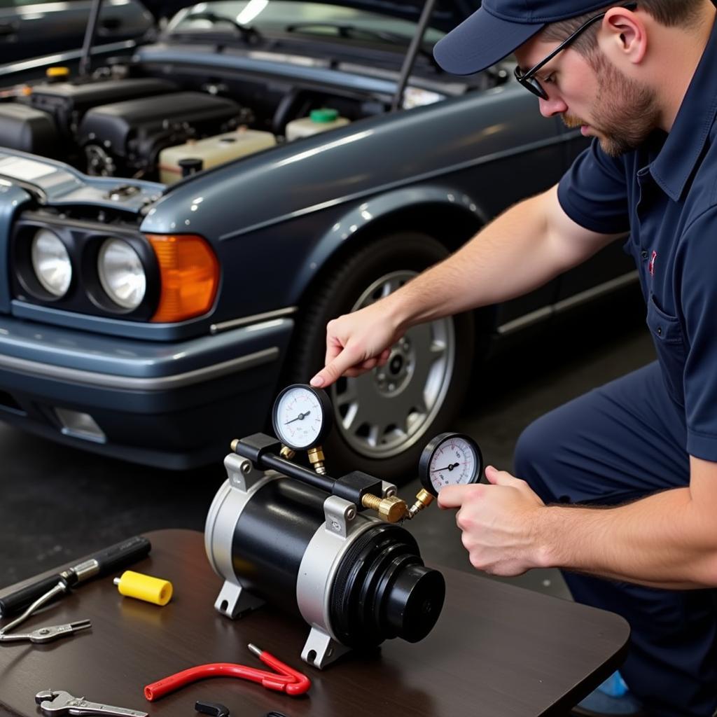 Diagnosing a Car AC Compressor