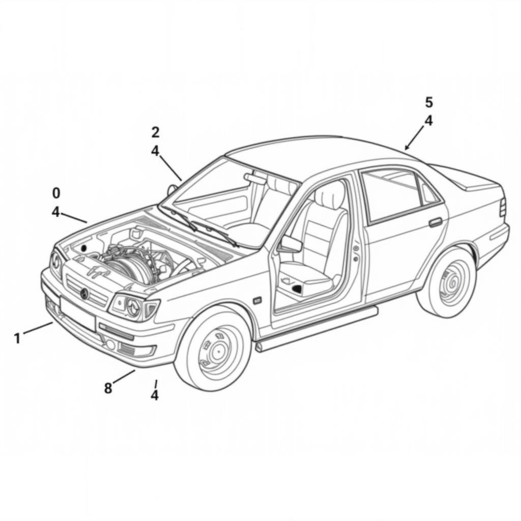 Car AC Compressor Diagram