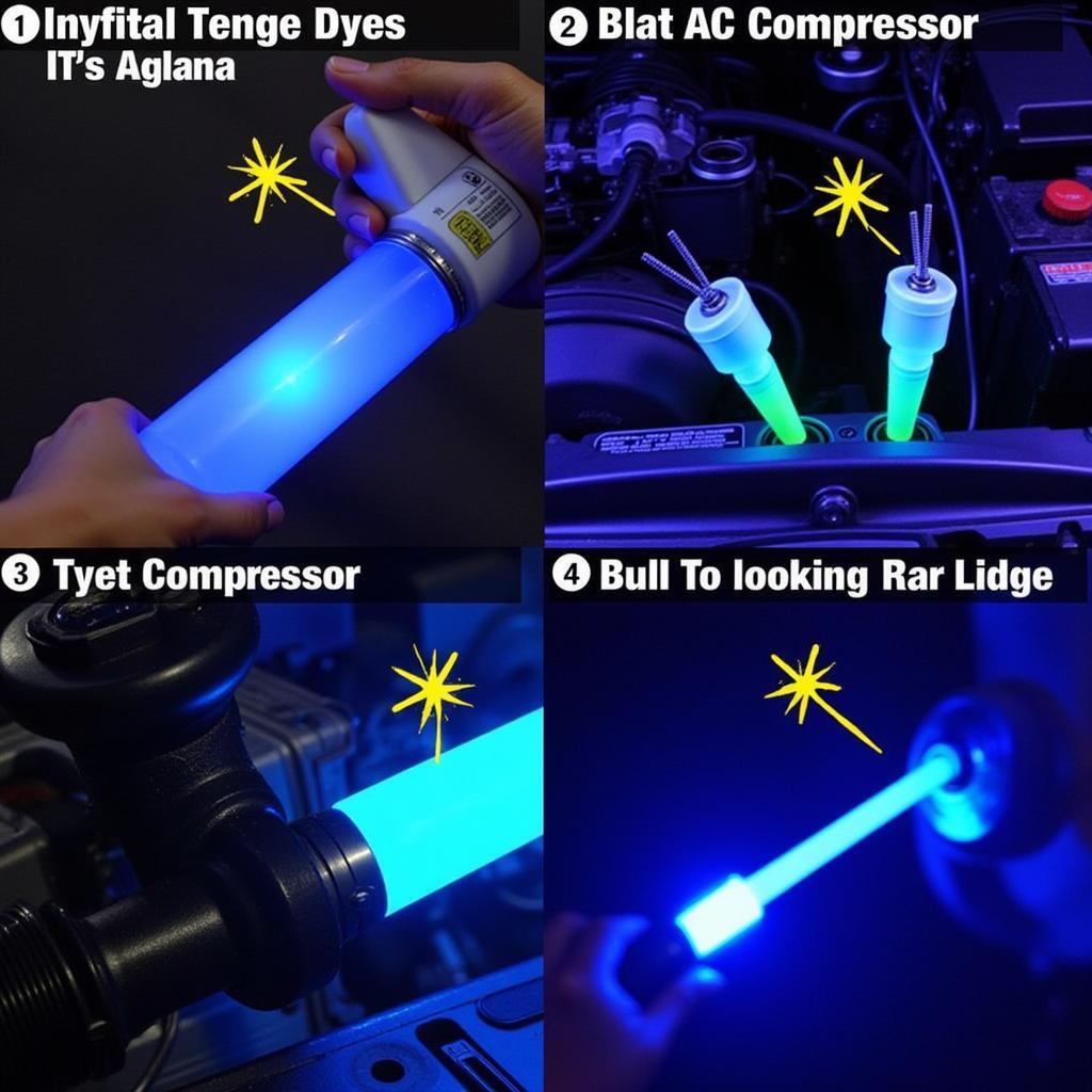 Car AC Compressor Leak Detection