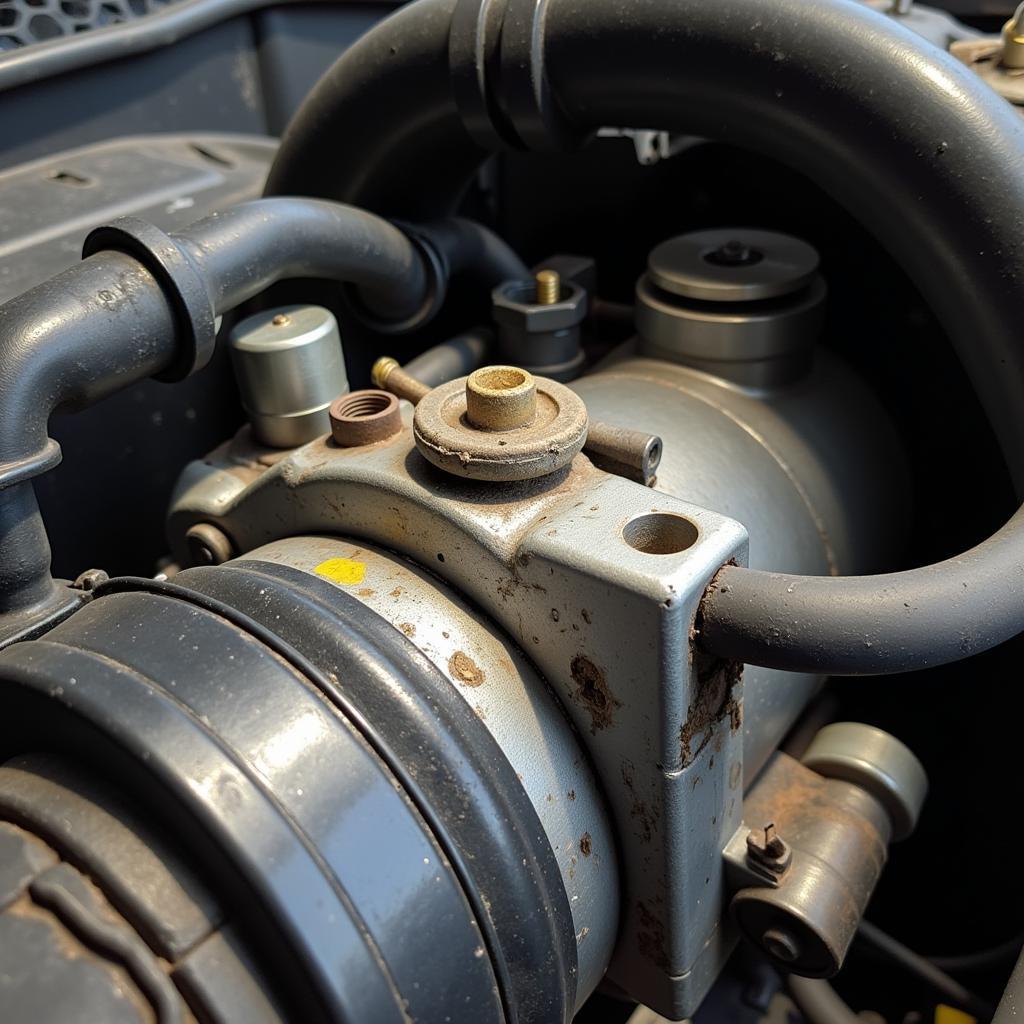 Car AC Compressor Malfunction