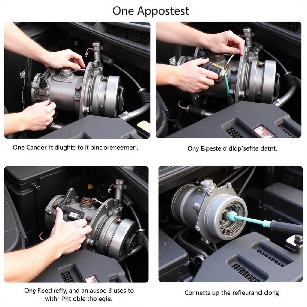 Replacing a Car AC Compressor