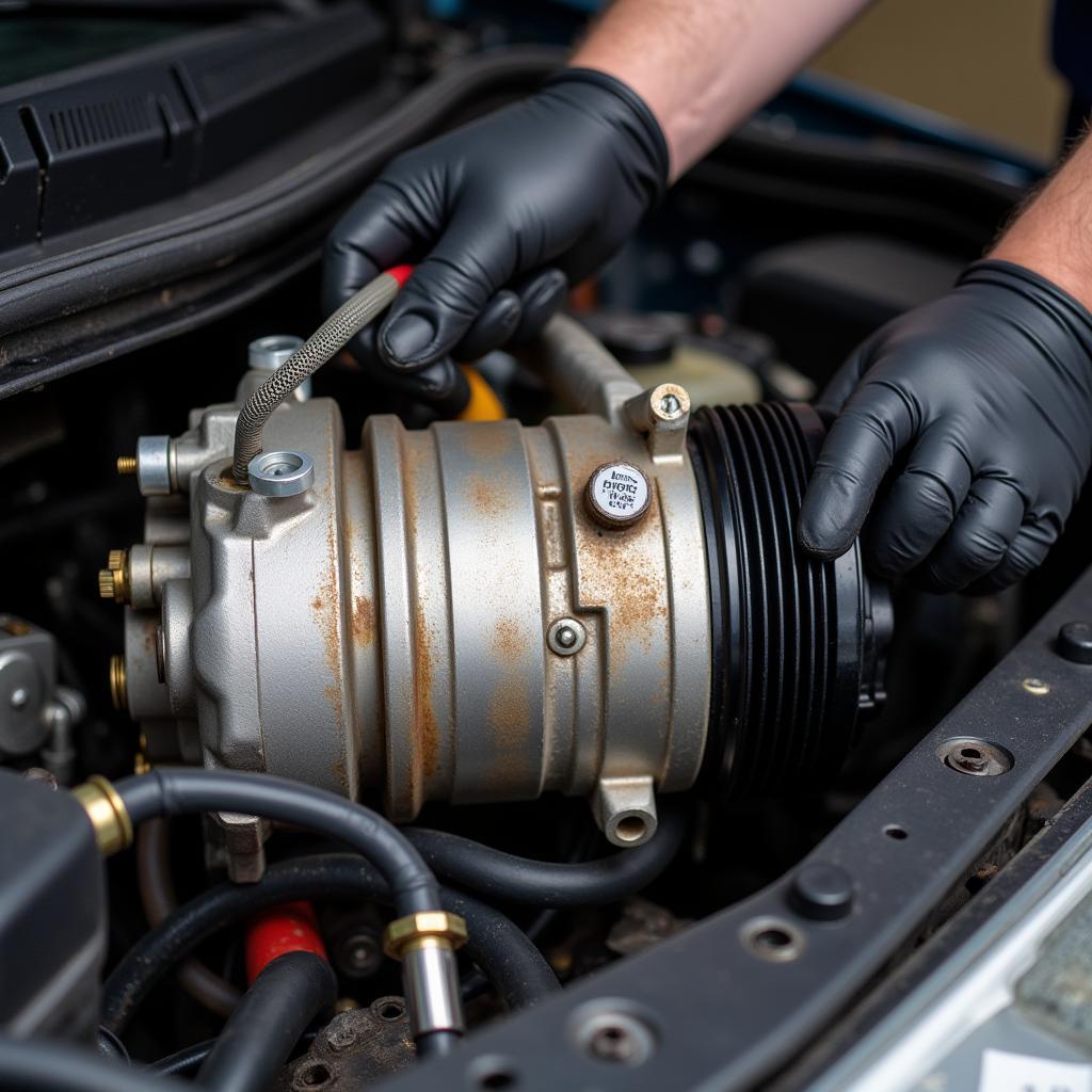 Car AC Compressor Replacement Cost