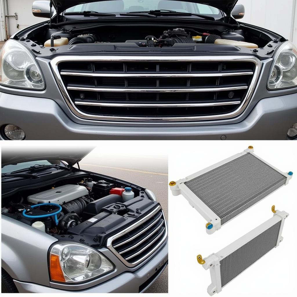 Car AC Condenser Location