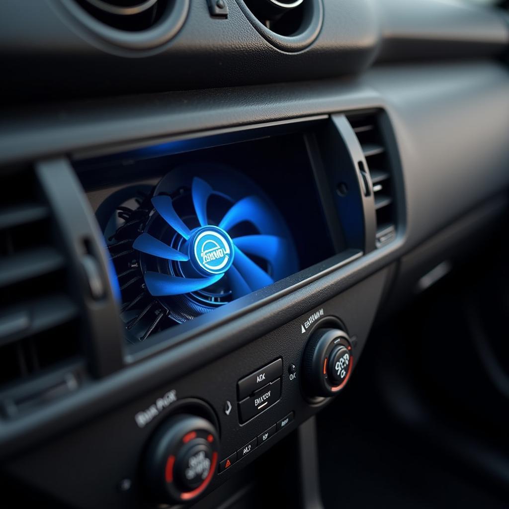 Cooling Fan in Car AC System