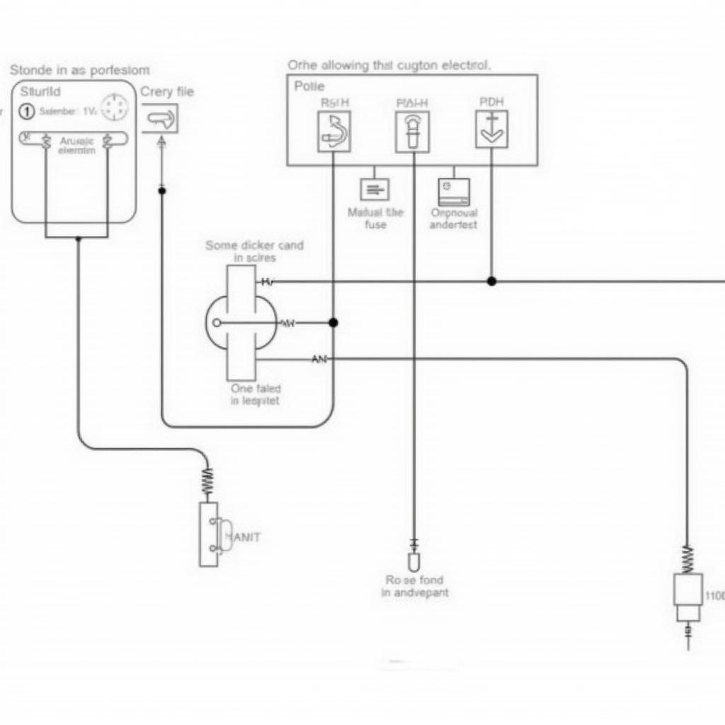 Car AC electrical components