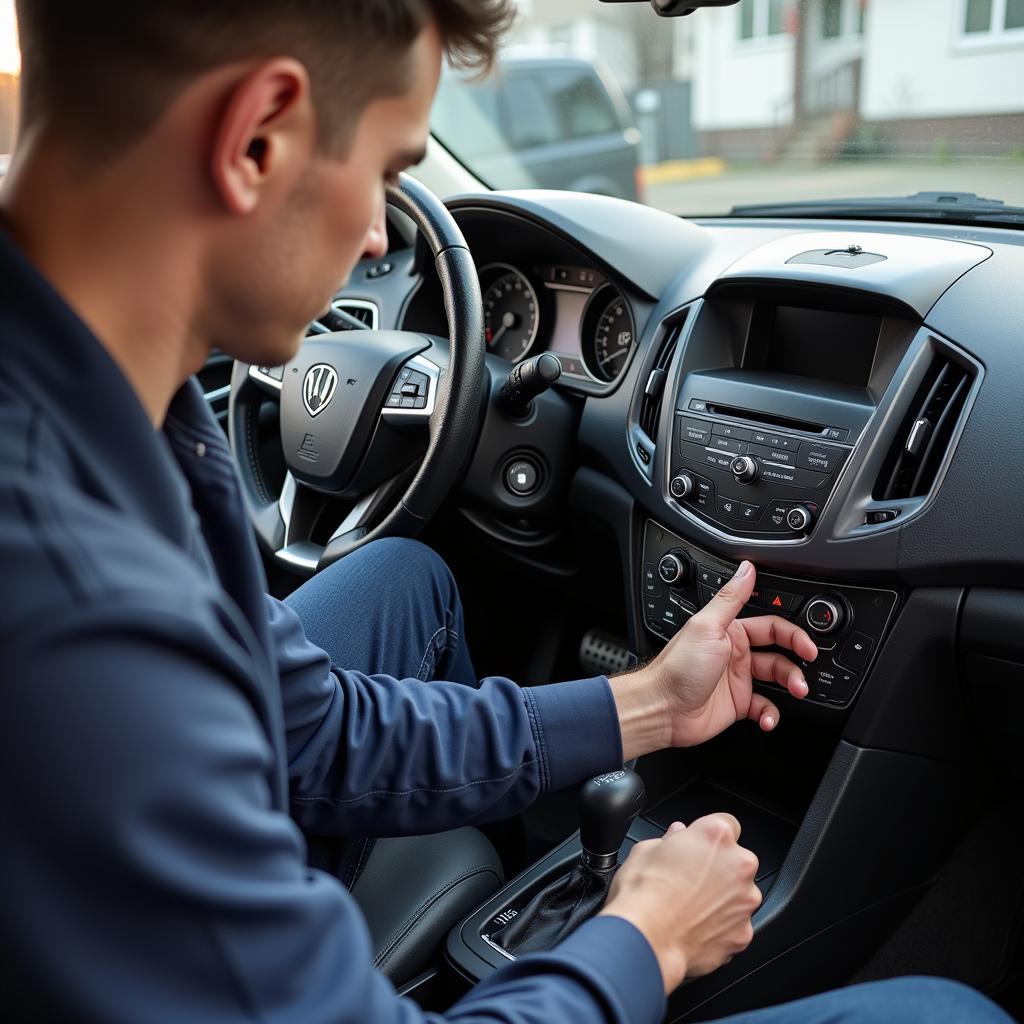 Car AC Evaporator Repair