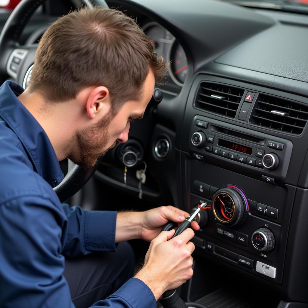 Car AC Fan Repair