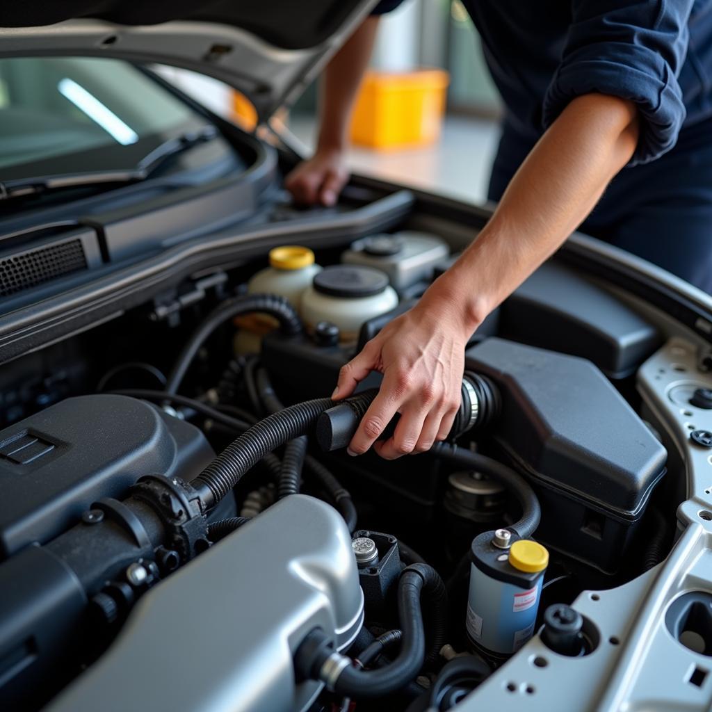 Car AC Hose Repair