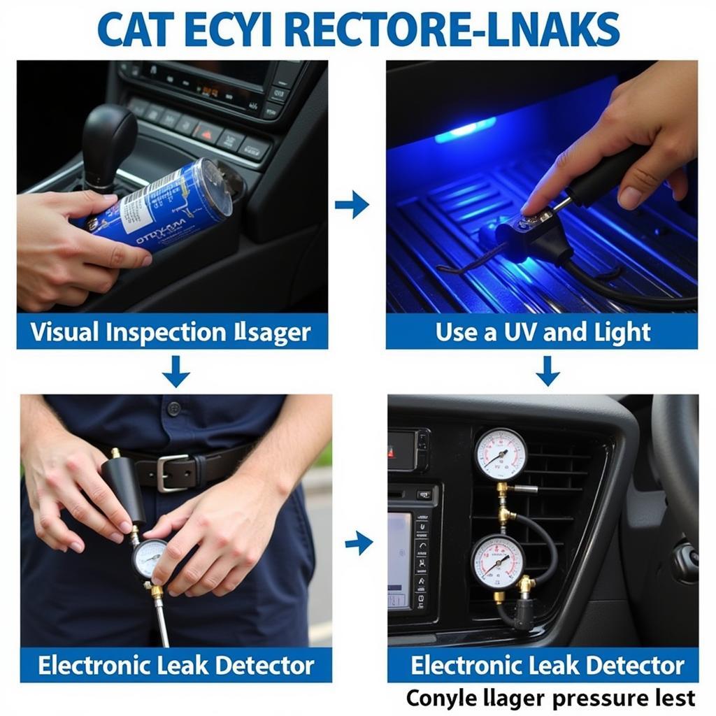 Car AC Leak Detection Methods