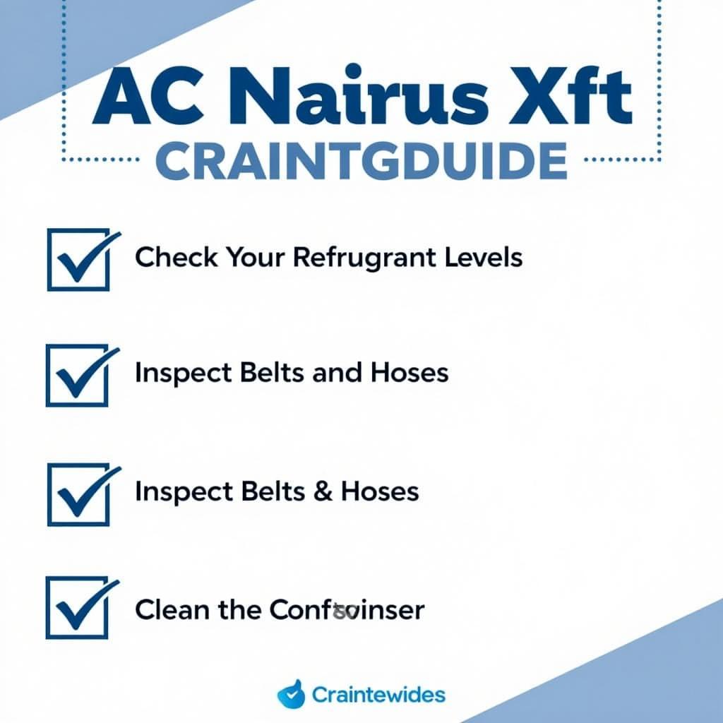 Car AC Maintenance Checklist