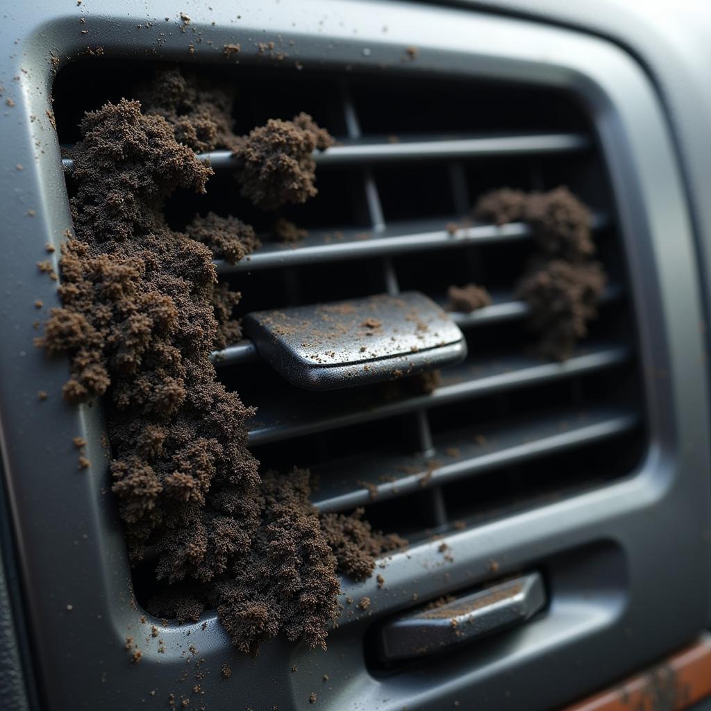 Mold Growth in Car AC System