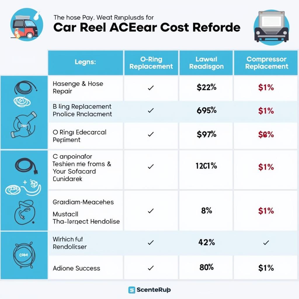 Car AC Repair Costs Breakdown