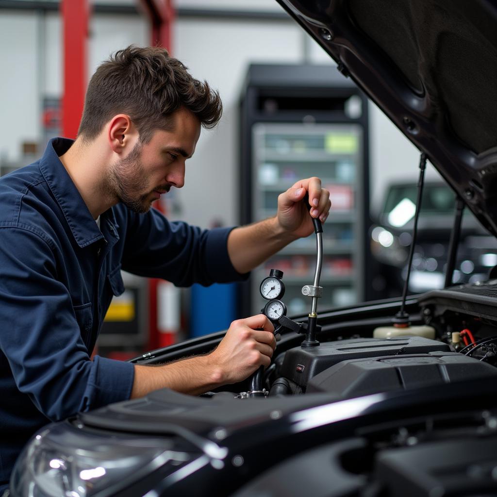 Car AC Repair Mechanic