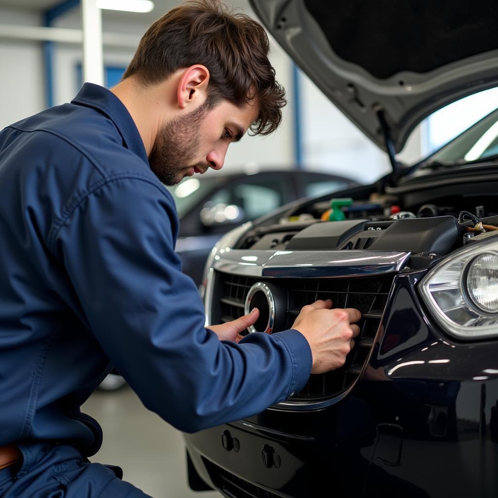 Car AC Repair Mechanic